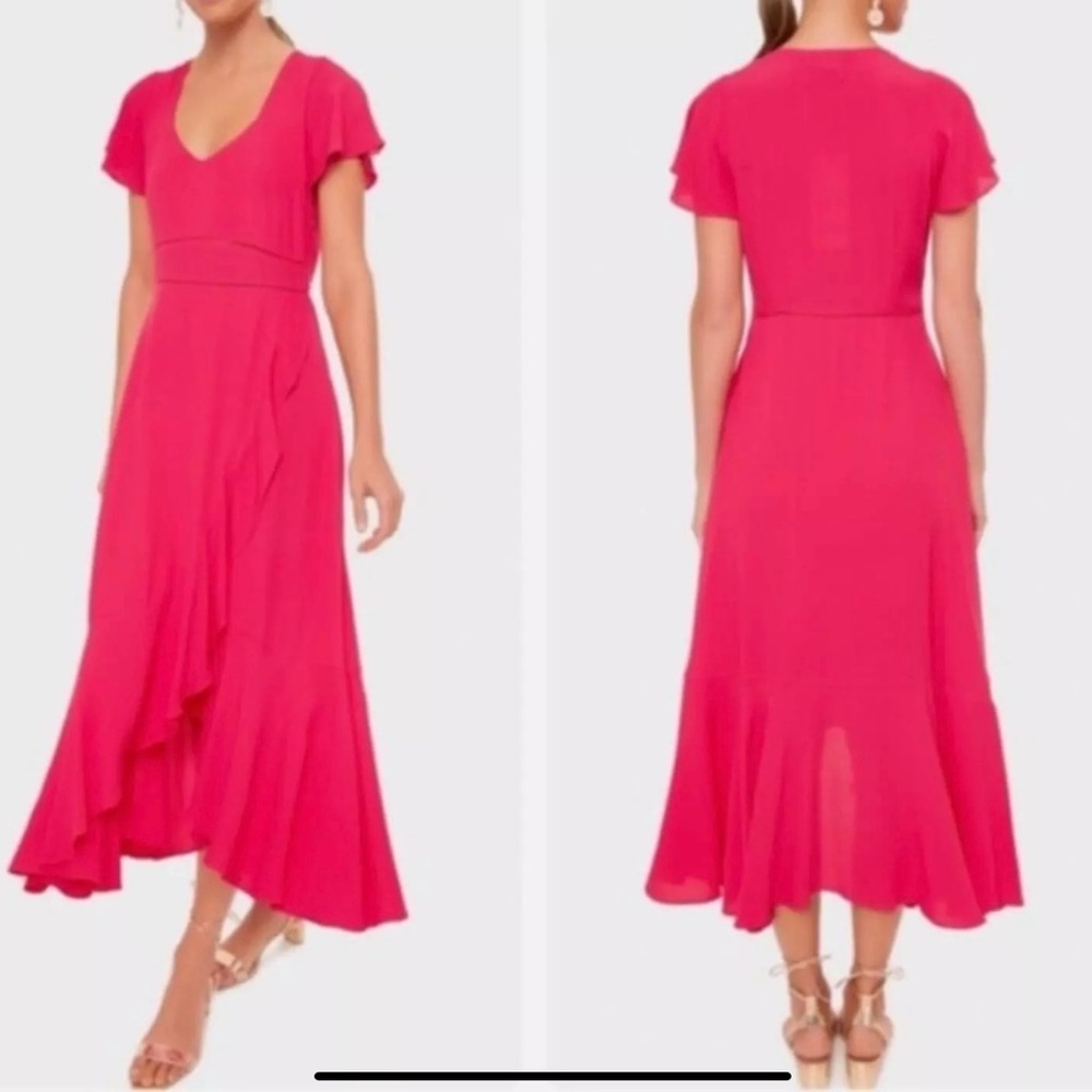 TUCKERNUCK Pink Fushia Francesca Maxi Dress Size S